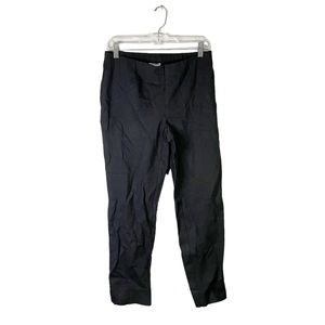 J. Jill Black Ponte Slim Leg Trouser Office Dress Pants Size Petite Small